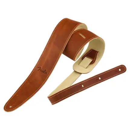 Fender Ball Glove Leather Strap Brown