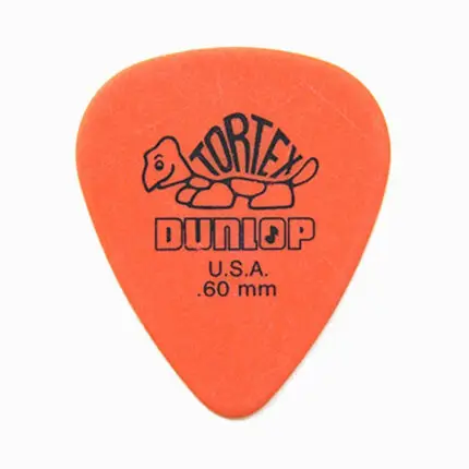 Dunlop 418P Tortex Standard Orange .60