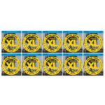 D'addario EXL125 Super Light Top/Regular Bottom 9-46 - 10 Set