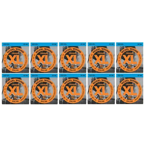 D'addario EXL110 Regular Light 10-46 - 10 Set D'addario EXL110 Regular Light 10-46 - 10 Set