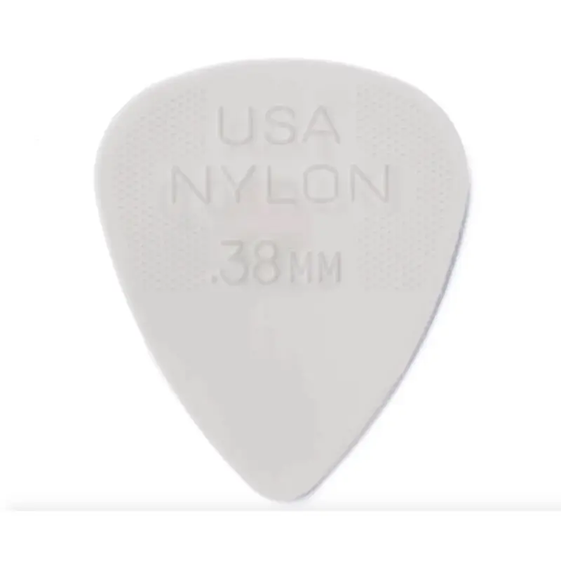 DUNLOP 44P.38 Nylon Standard White .38mm - 12pz