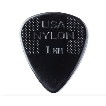 DUNLOP 44P1.0 Nylon Standard Black 1.0mm - 12pz