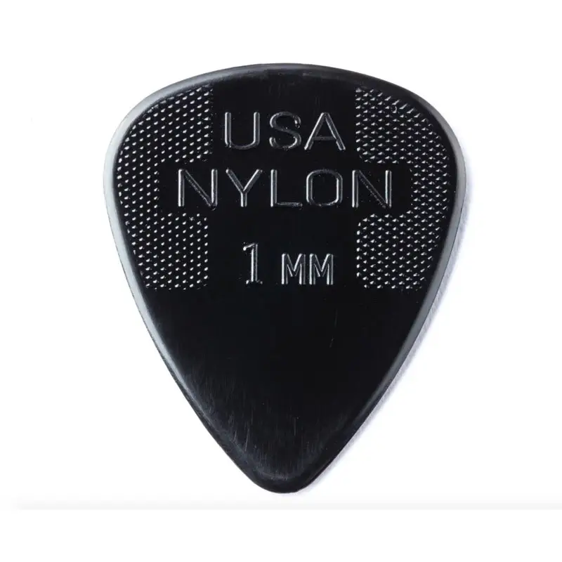 DUNLOP 44P1.0 Nylon Standard Black 1.0mm - 12pz DUNLOP 44P1.0 Nylon Standard Black 1.0mm - 12pz