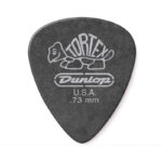 DUNLOP 482P.73 Tortex Standard Pitch Black .73 - 12 pz