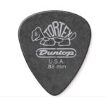 DUNLOP 482P.88 Tortex Standard Pitch Black .88 - 12 pz