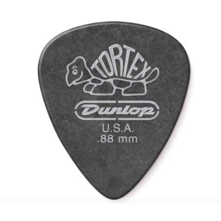DUNLOP 482P.88 Tortex Standard Pitch Black .88 - 12 pz