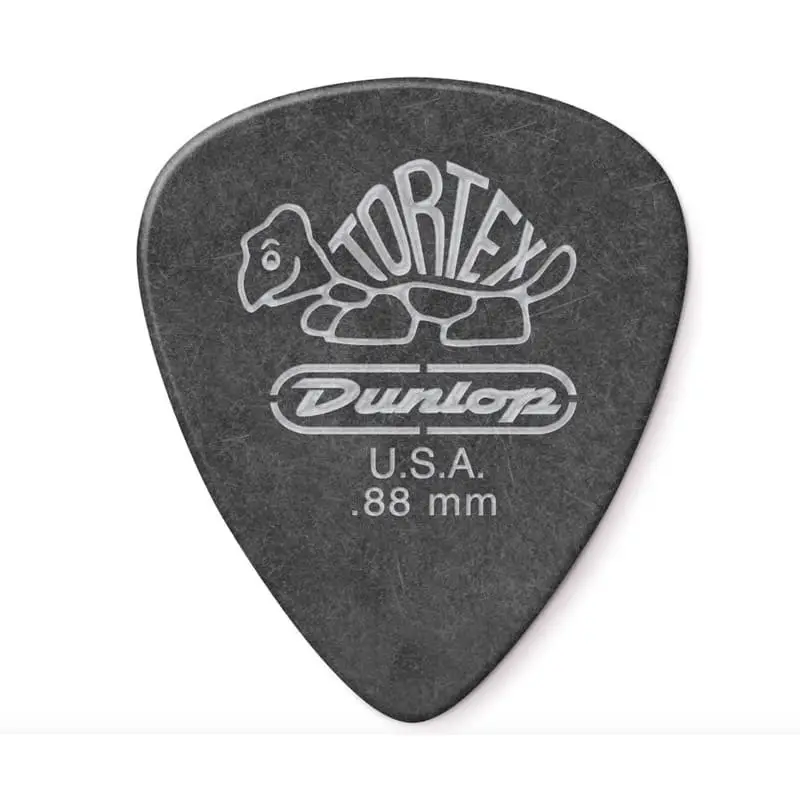 DUNLOP 482P.88 Tortex Standard Pitch Black .88 - 12 pz DUNLOP 482P.88 Tortex Standard Pitch Black .88 - 12 pz