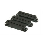 Fender Stratocaster Pickup Cover Set - Black