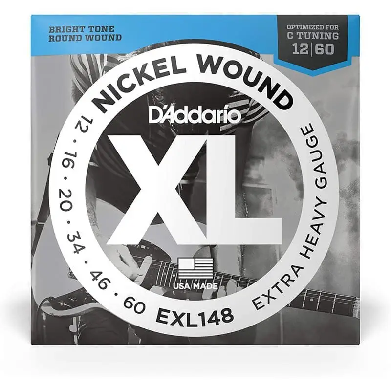 D'addario EXL148 Extra-Heavy 12-60 D'addario EXL148 Extra-Heavy 12-60