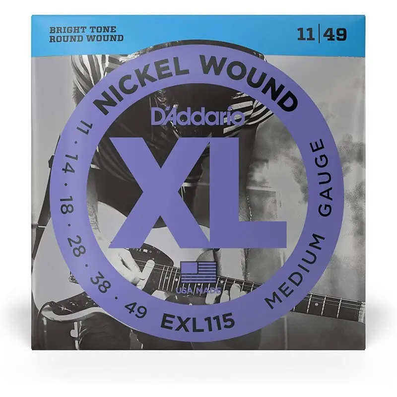 D'addario EXL115 Medium 11-49 D'addario EXL115 Medium 11-49