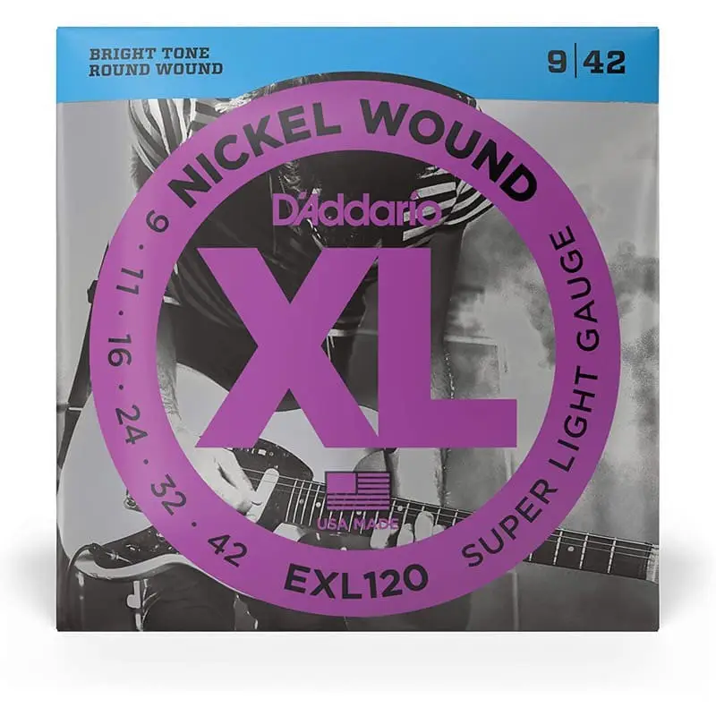 D'addario EXL120 Super Light 9-42 D'addario EXL120 Super Light 9-42