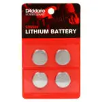 Planet Waves CR2032 Battery, 4-Pack