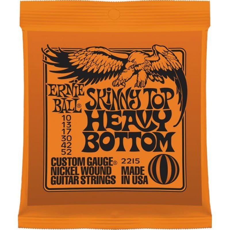 Ernie Ball 2215 Skinny Top Heavy Bottom 10-52 Ernie Ball 2215 Skinny Top Heavy Bottom 10-52