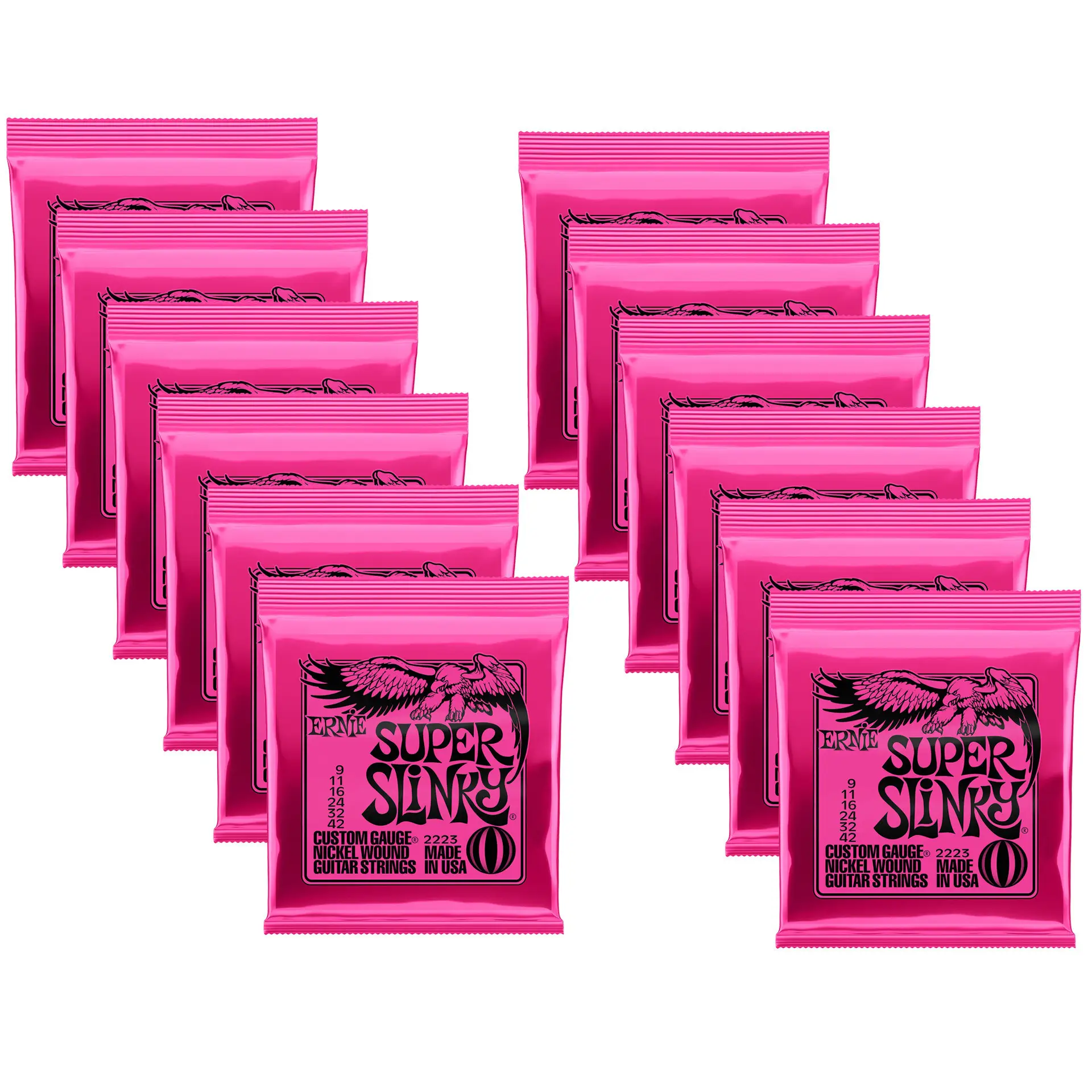 Ernie Ball 2223 Super Slinky 09-42 12 set Ernie Ball 2223 Super Slinky 09-42 12 set