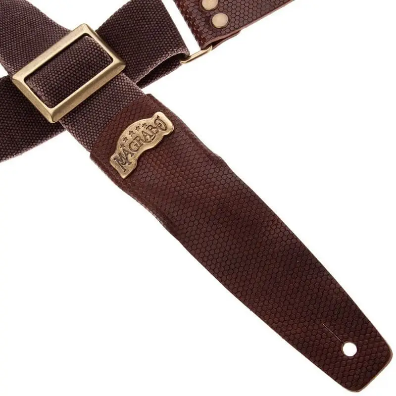Magrabò Stripe SC Cotton Washed - Marrone 5 cm