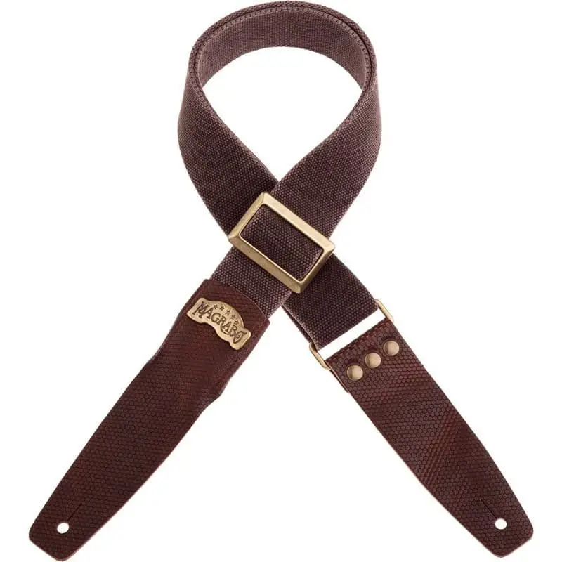 Magrabò Stripe SC Cotton Washed - Marrone 5 cm Magrabò Stripe SC Cotton Washed - Marrone 5 cm
