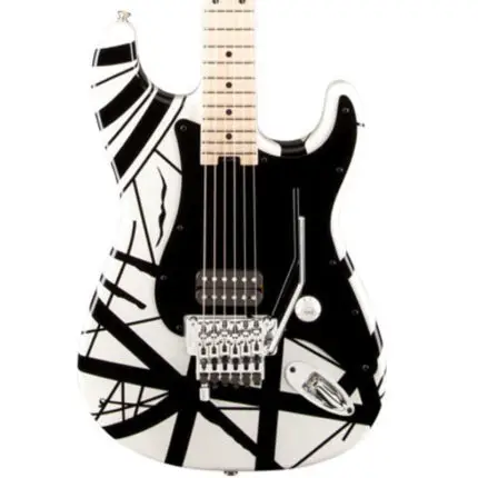 EVH Striped Series WBS White/Black Stripes
