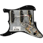 Fender Pre-Wired Strat Pickguard SSS Tex Mex BWB