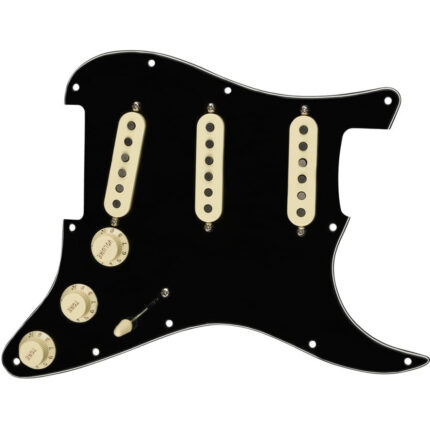 Fender Pre-Wired Strat Pickguard SSS Tex Mex BWB