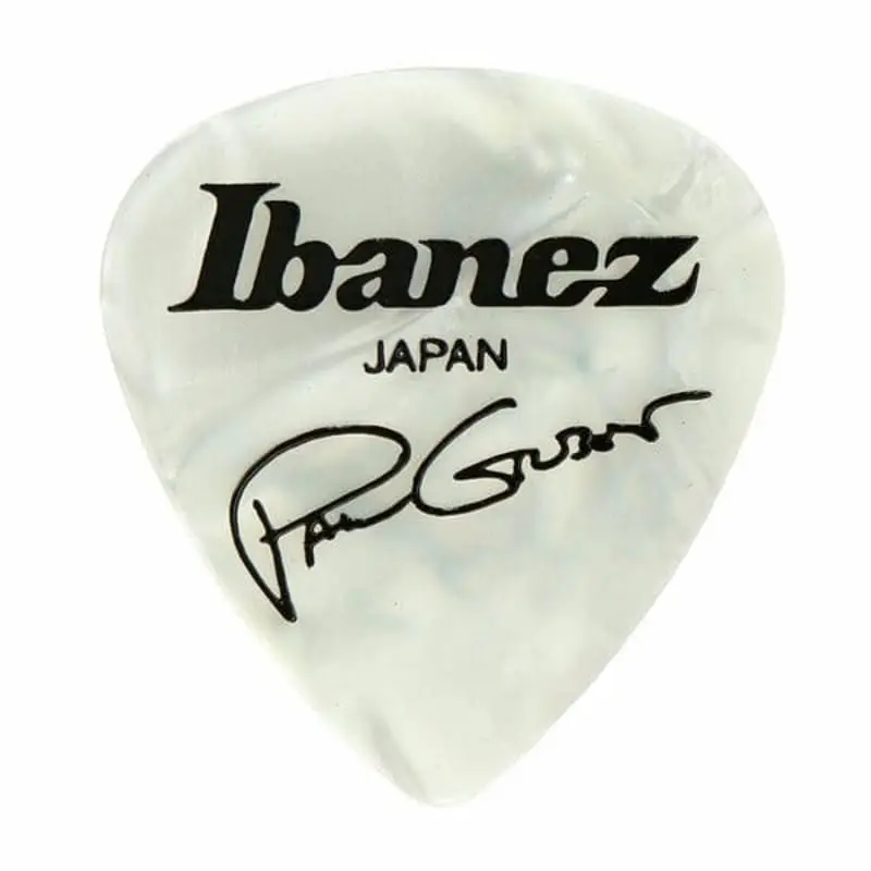 Ibanez Paul Gilbert Pick WH - Set 6 Plettri