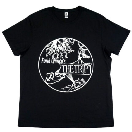 Furio Chirico’s THE TRIP Logo Black Round Neck T-Shirt