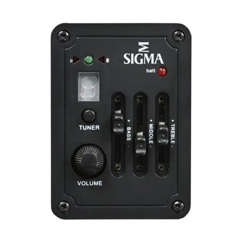 Sigma SE SIG-DMCE-BKB Dreadnought Cutaway