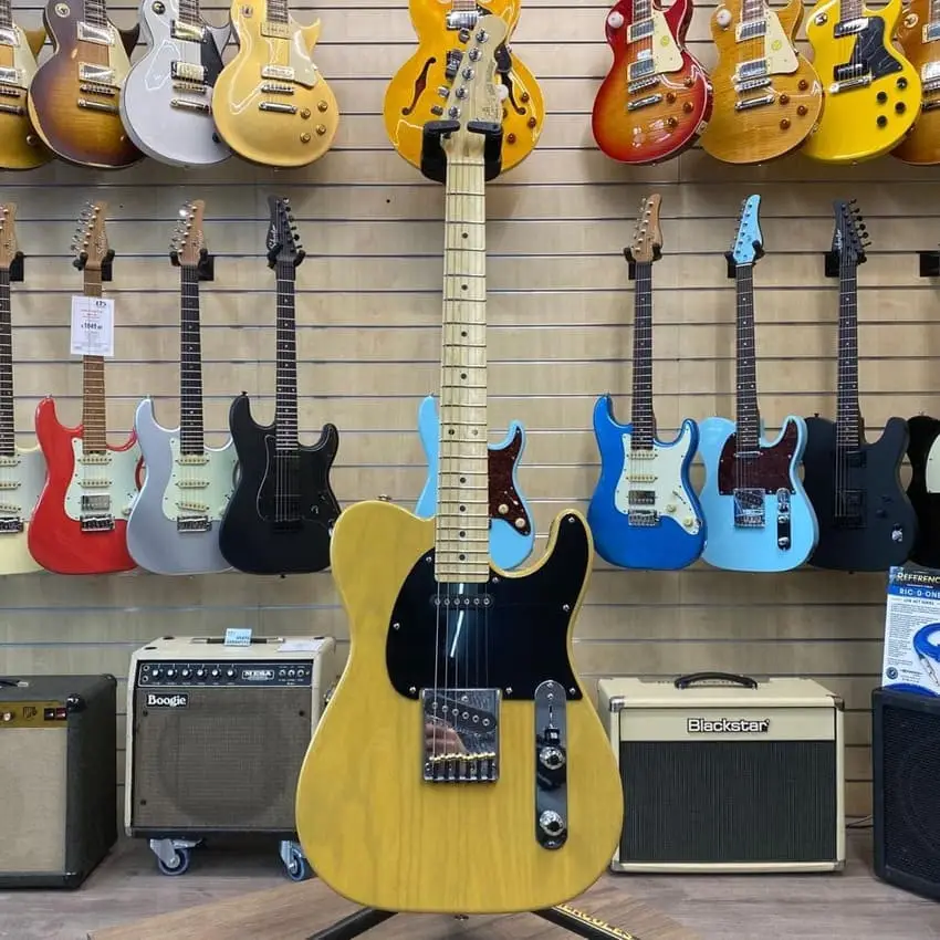 G&L Asat Classic Fullerton Deluxe - Butterscotch Blonde