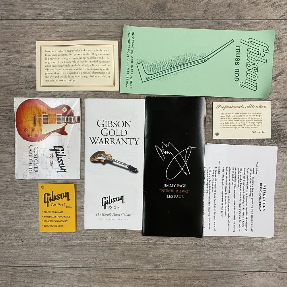 Gibson Custom Jimmy Page "Number Two" No.2 Les Paul Aged Murphy