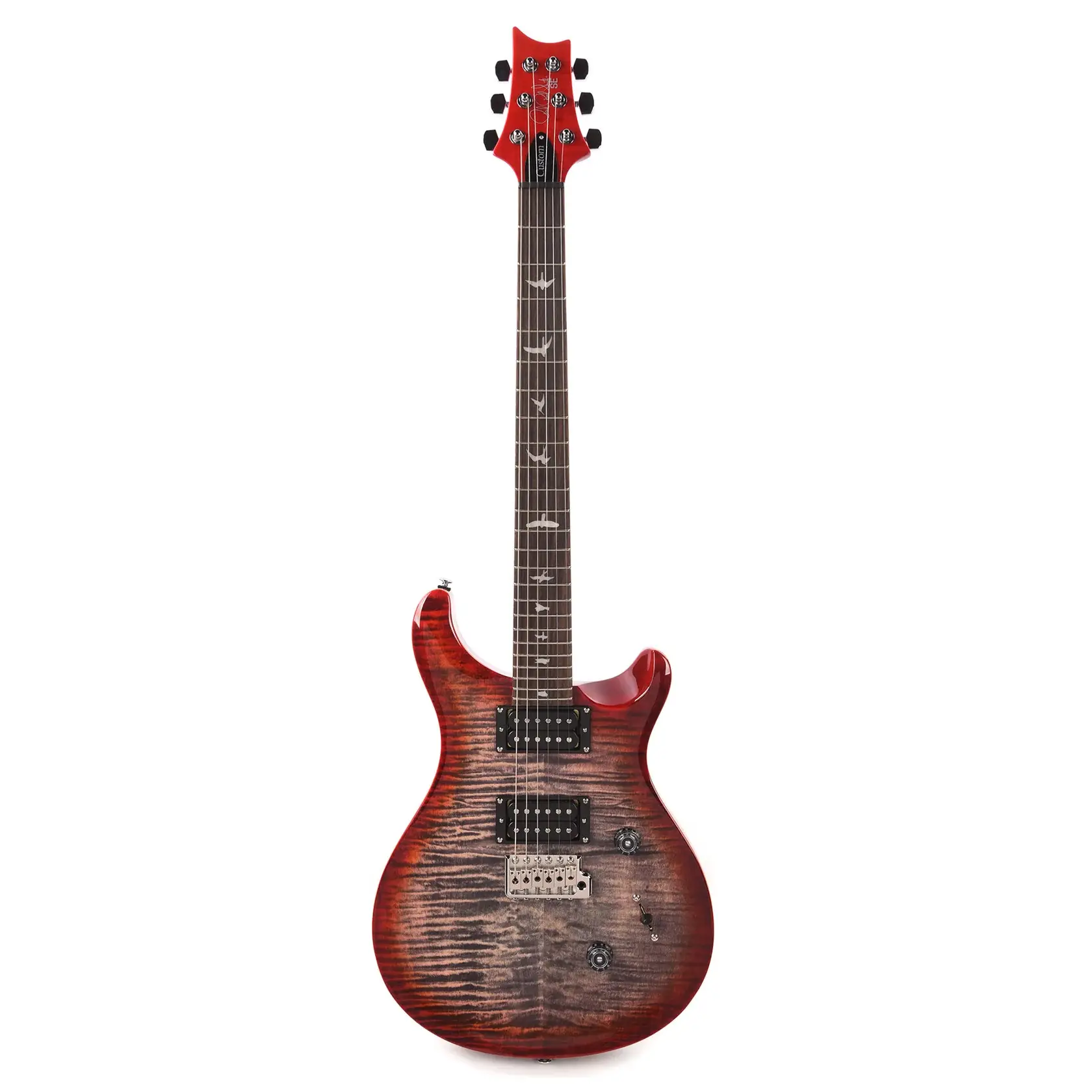 PRS SE Custom 24 - Charcoal Cherry Burst 2025