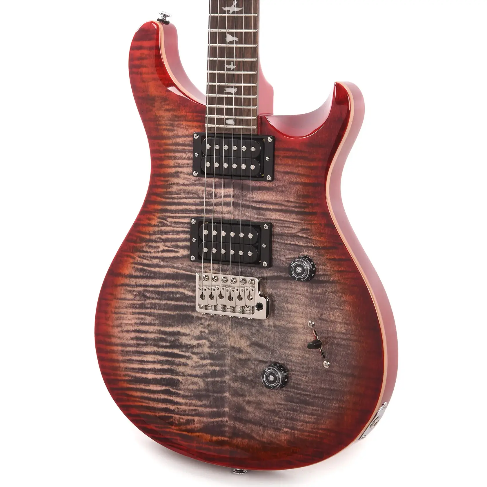 PRS SE Custom 24 - Charcoal Cherry Burst 2025