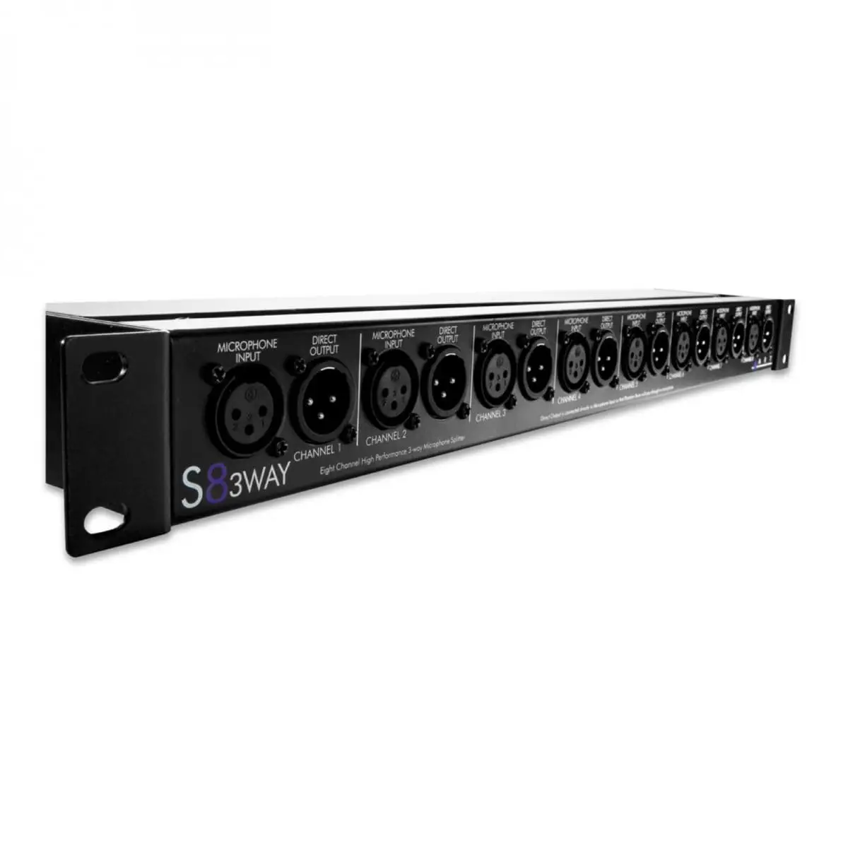 ART S8 3-WAY Microphone Splitter