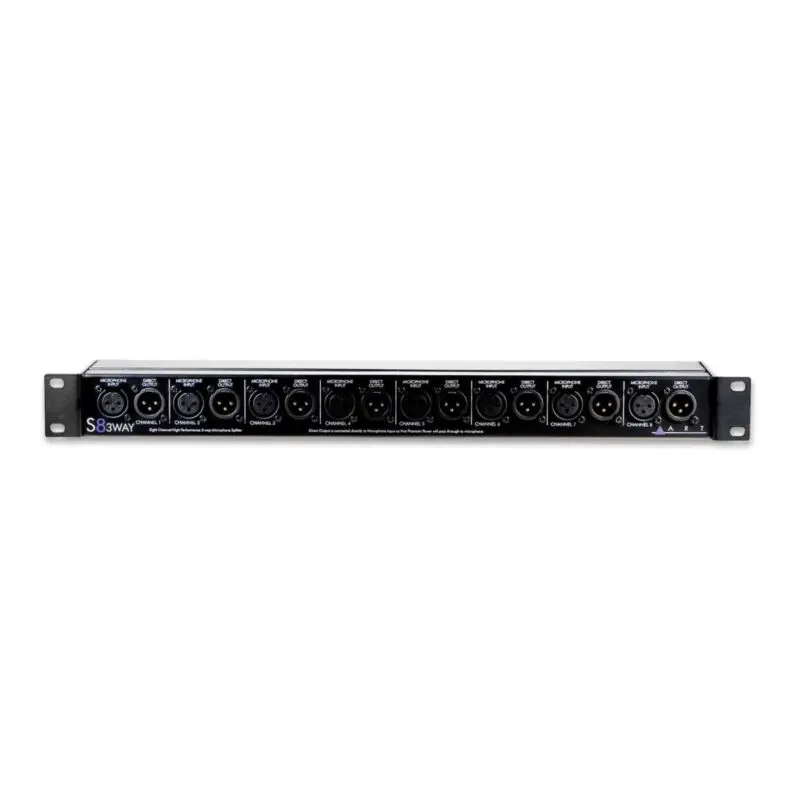 ART S8 3-WAY Microphone Splitter