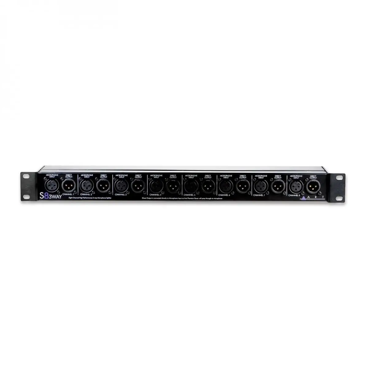 ART S8 3-WAY Microphone Splitter