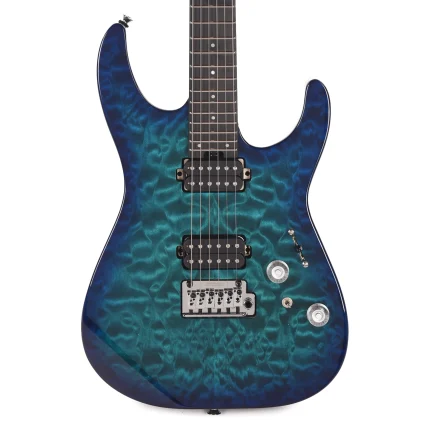 Charvel Pro-Mod Plus DK24 HH 2PT EB QM Chlorine Burst