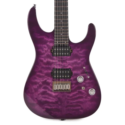 Charvel Pro-Mod Plus DK24 HH HT EB QM Violet Radiance